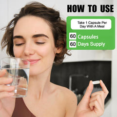 Liver detox concept with NAC supplement