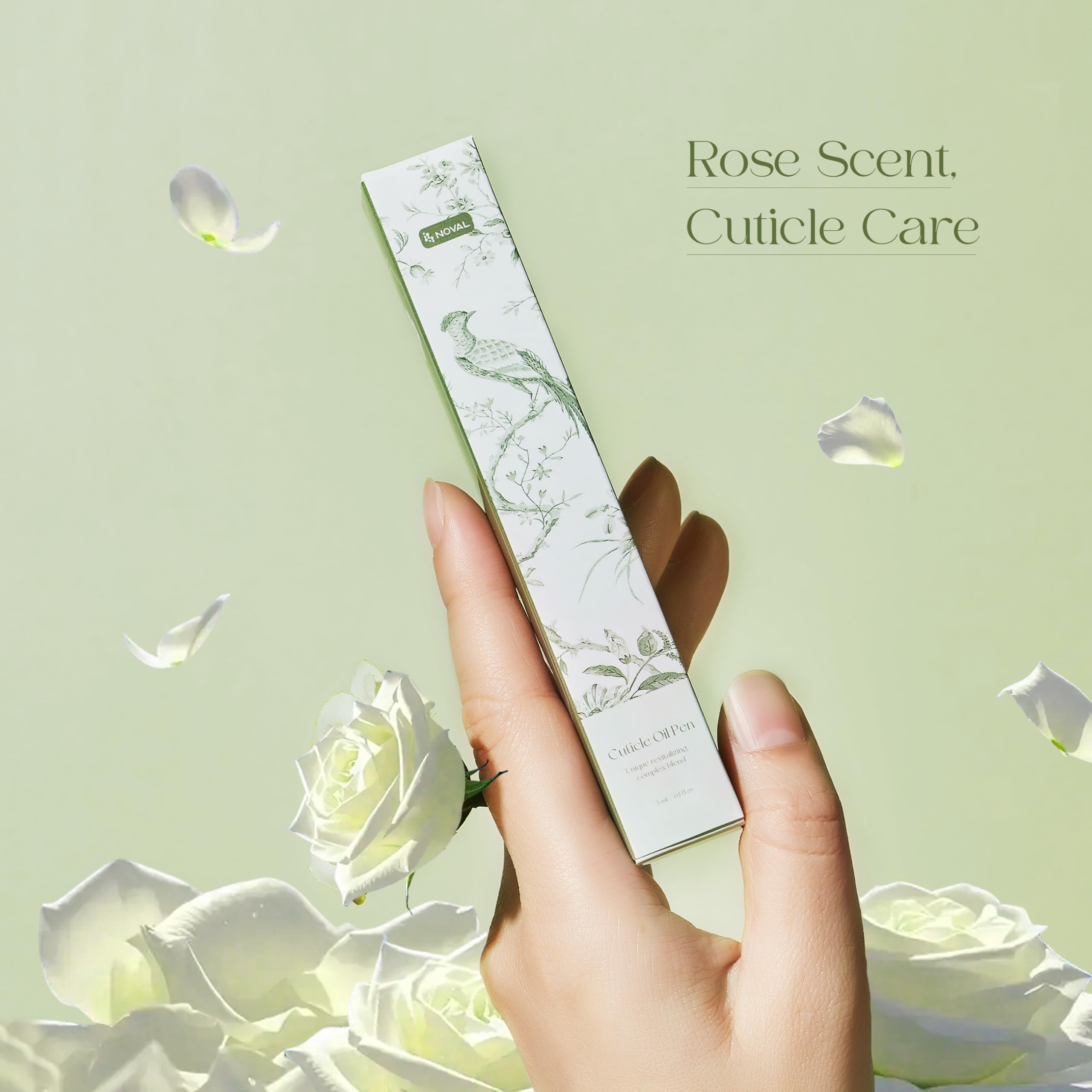 NOVAL cuticle oil pens eight-pack travel set in compact case