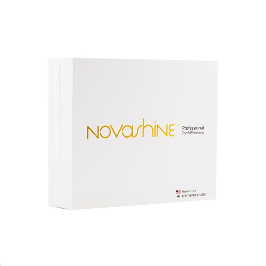 Front view of the Novashine Professional Teeth Whitening Kit