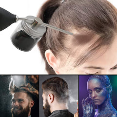 Noverlife hair-building fiber applicator enables controlled dispersion for natural results