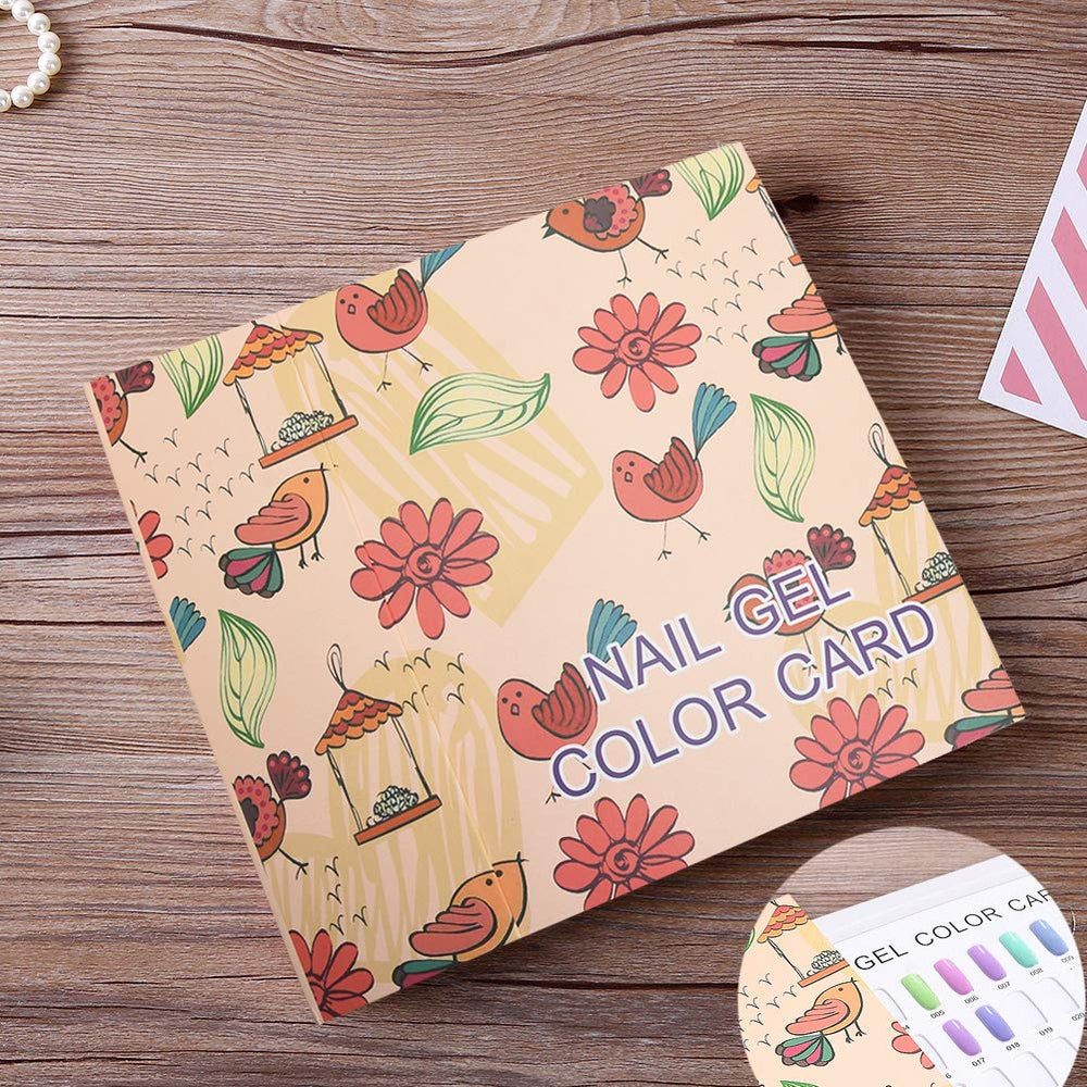 Noverlife nail art sample cards showcase diverse designs for inspiration.