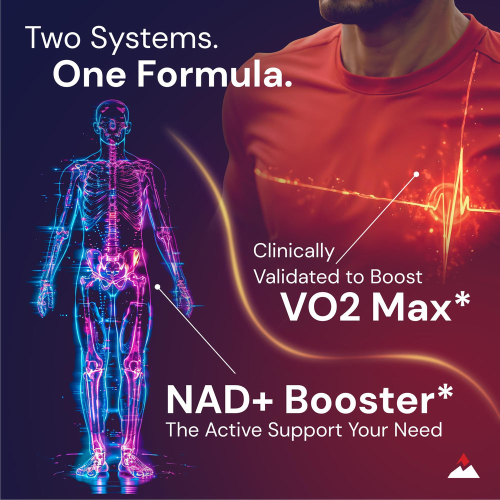 Oxydrene NAD+ Enhancer capsules spilled from bottle