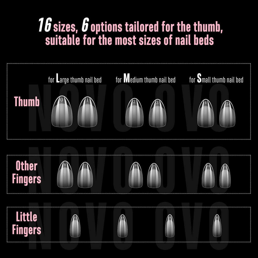 NOVO OVO easy removal tips ideal for simple changes.