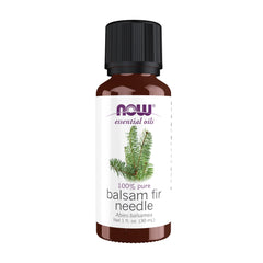 NOW Balsam Fir Needle Oil 1 oz bottle with label