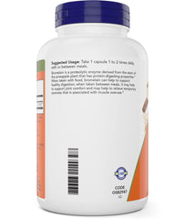 Vegan and vegetarian bromelain pineapple enzyme label