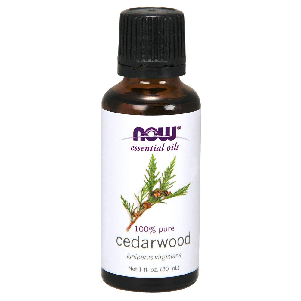 NOW Cedarwood Oil 1 oz bottle – Pack of 2