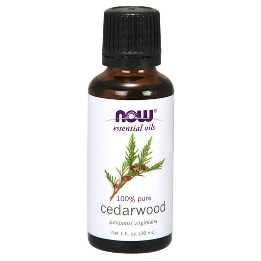 NOW Cedarwood Oil 1 oz bottle – Pack of 2