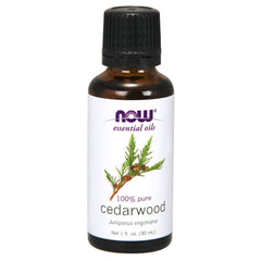 NOW Cedarwood Oil 1 oz bottle – Pack of 2
