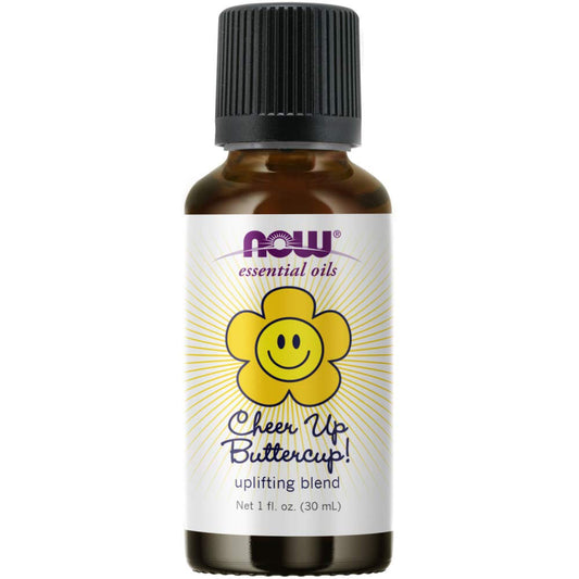 NOW Cheer Up Buttercup essential oil blend bottle 1 oz