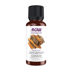 NOW Cinnamon Cassia essential oil 1oz bottle
