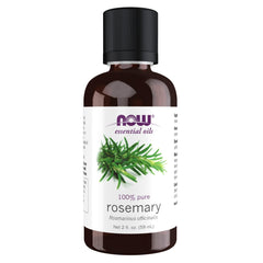 NOW Rosemary Oil 2 oz bottle with front label