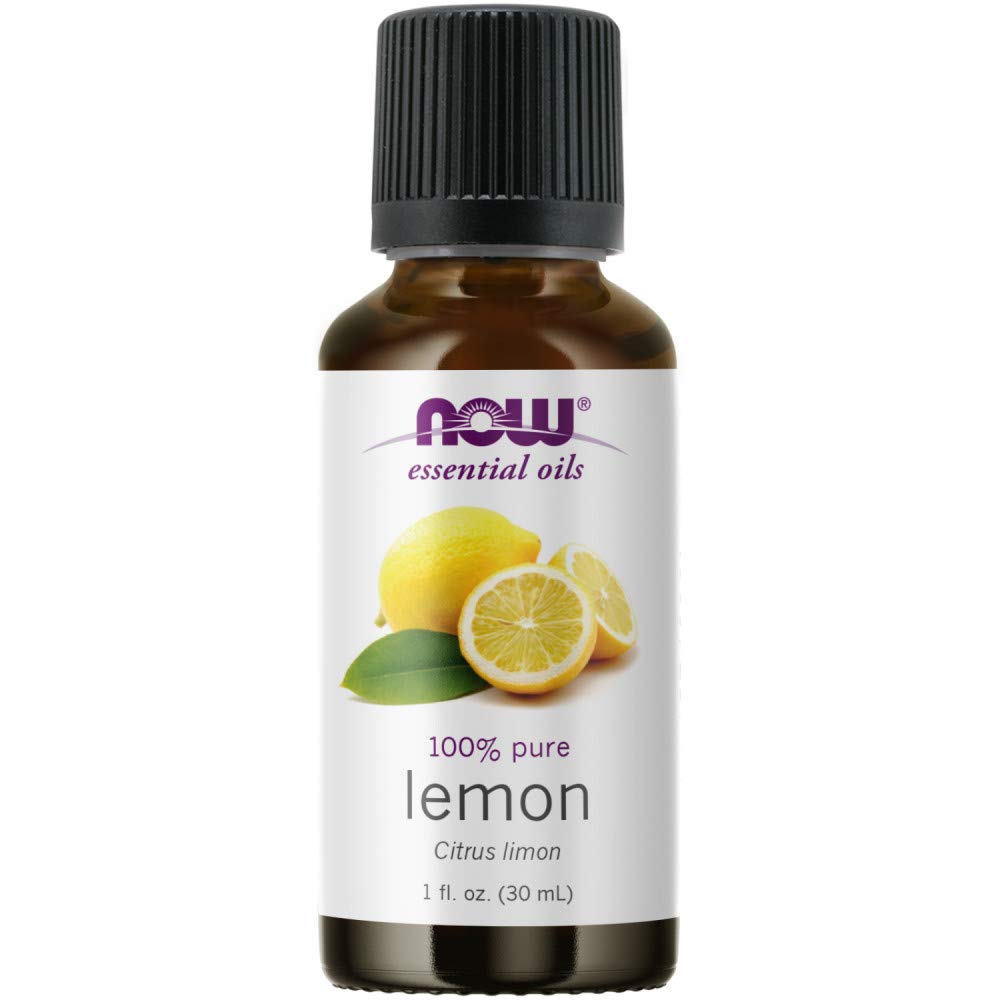 Orange essential oil bottle by Now Foods