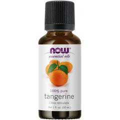 Three 1 oz bottles of Now Foods citrus essential oils