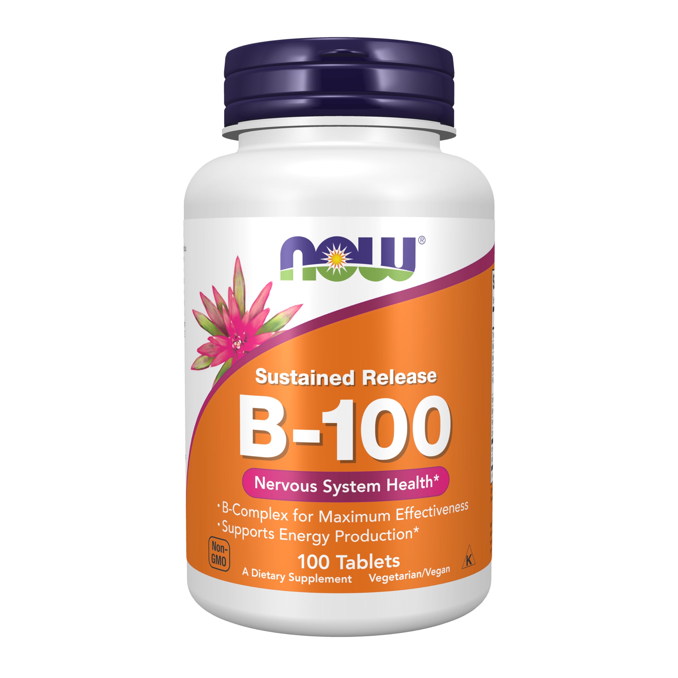 NOW Foods B-100 Caps bottle
