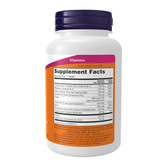 NOW Foods B-100 Caps label front