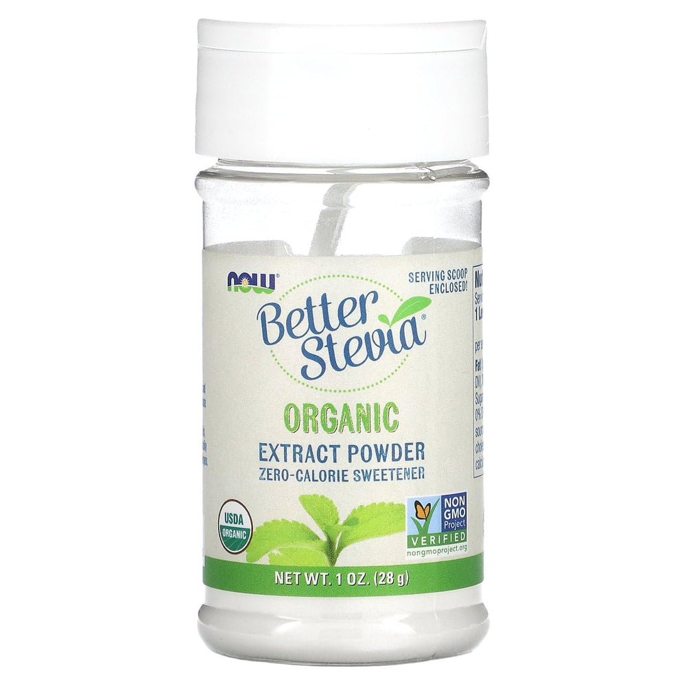 Now Foods Better Stevia Powder Organic 1 oz