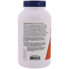 Now Foods C 1000 250 capsules close-up