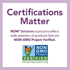 Close-up of expeller-pressed and non-GMO claims on the label