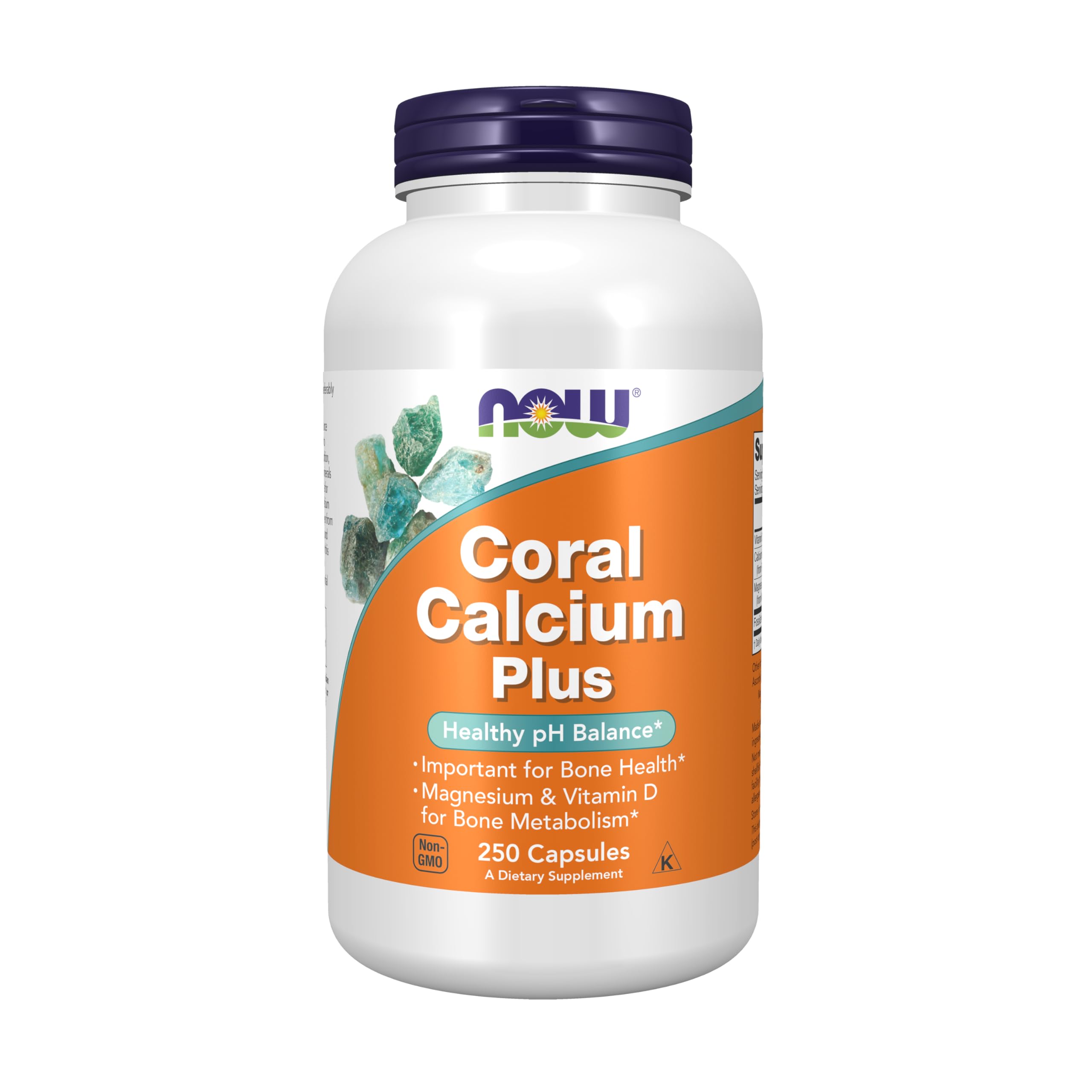 NOW Foods Coral Calcium Plus bottle front view