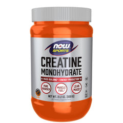 NOW Foods Creatine Monohydrate Powder 21.2 oz front label