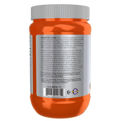 NOW Foods Creatine Monohydrate ingredients panel