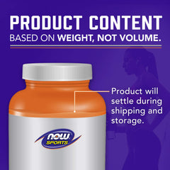 USA-packaged NOW Foods Creatine Monohydrate packaging