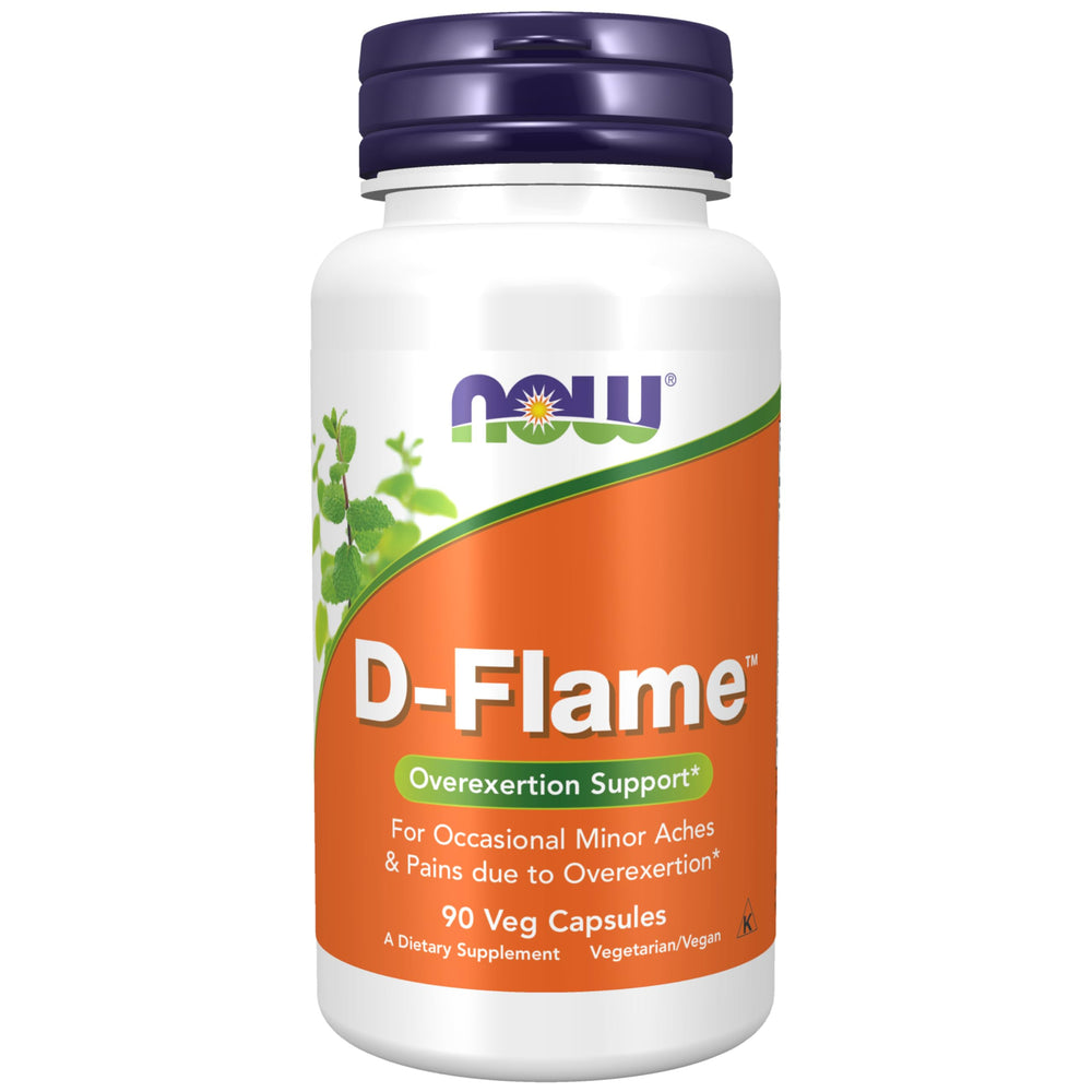 NOW Foods D-Flame bottle with herbal blend