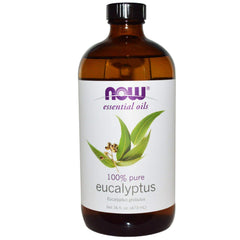 NOW Foods Eucalyptus Globulus Oil 16 oz (2 Pack) Bottle - 100% Pure