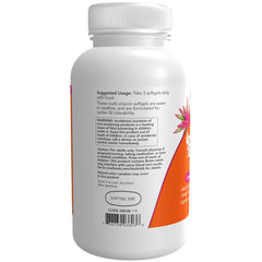 Back of bottle showing directions and formula details