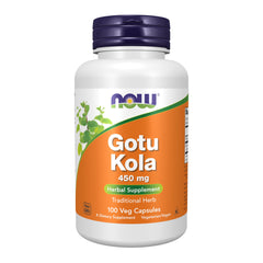 NOW Foods Gotu Kola 450 mg bottle front