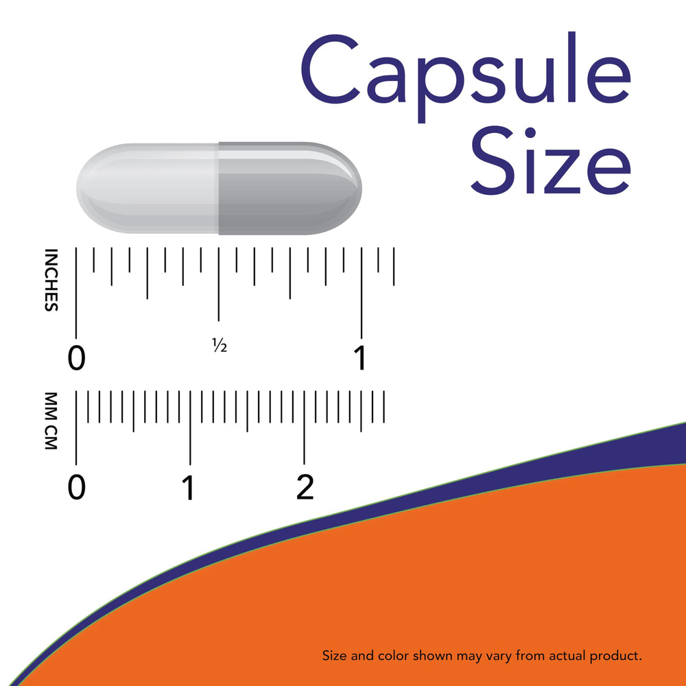 Capsules and bottle cross-section – NOW Foods I3C with Flax Lignan Extract