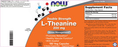 Relaxation and stress management with L-Theanine 200 mg