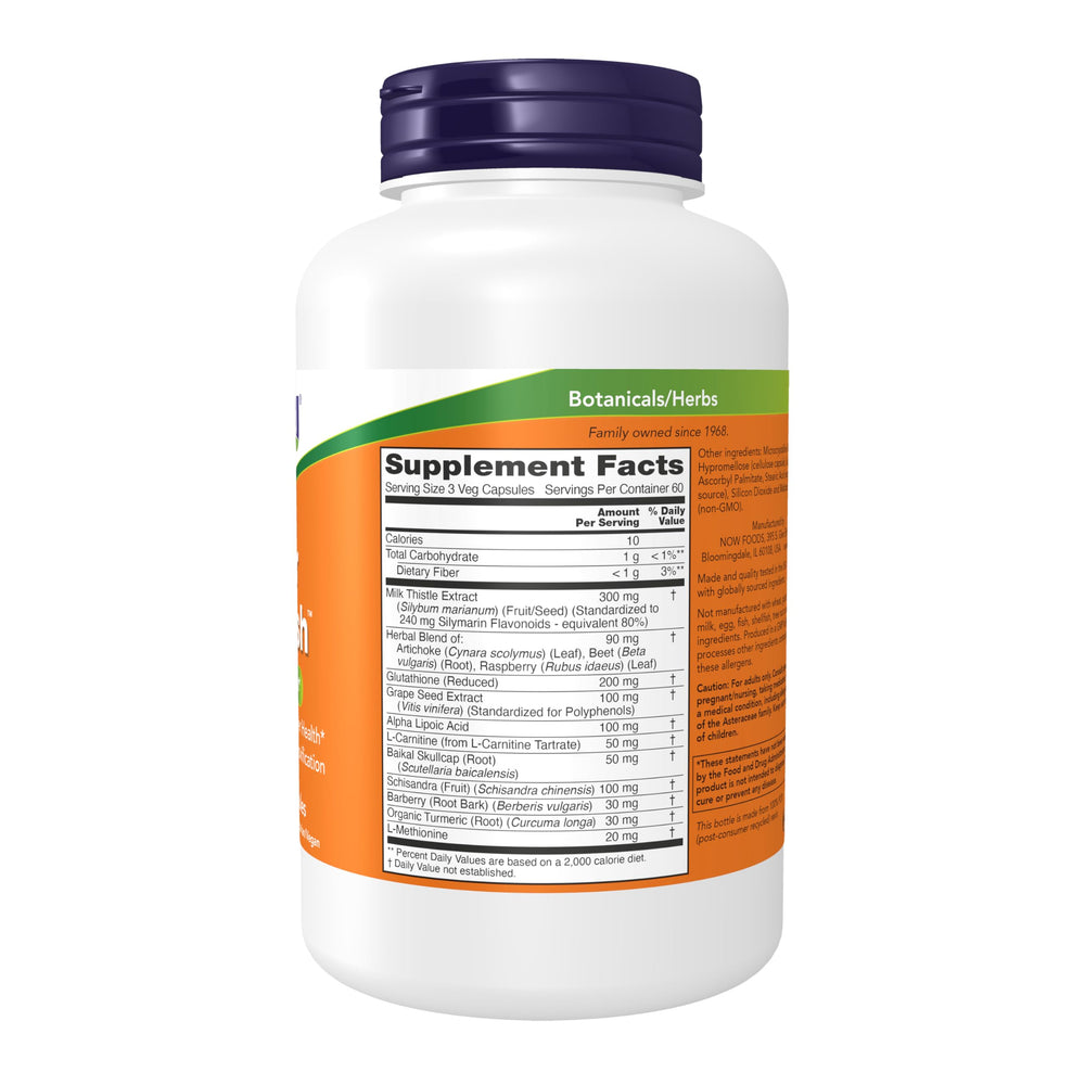 Milk Thistle seeds and herbs used in Liver Refresh