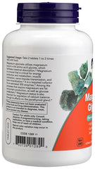 NOW Foods Magnesium Glycinate packaged in the USA
