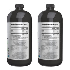 Packaging image showing two bottles of Now Foods MCT Oil