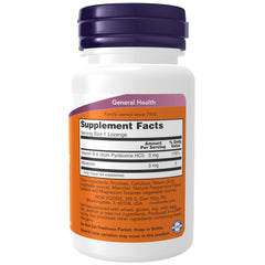NOW Foods Melatonin 3 mg packaging box and bottle