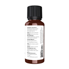NOW Foods Melissa Oil diffuser drops for uplifting aromatherapy sessions