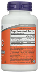Vegan-friendly capsule symbol on NAC bottle