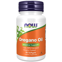 NOW Foods Oregano Oil with Ginger and Fennel Oil bottle