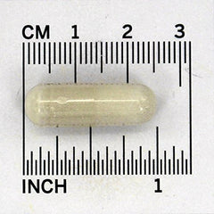 Nutrition facts panel on NOW Foods supplement bottle