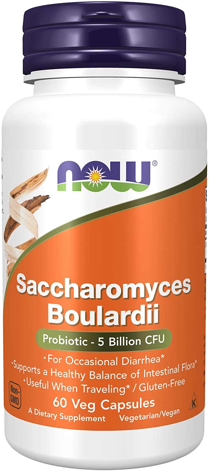 Vegan probiotic capsules of Saccharomyces boulardii