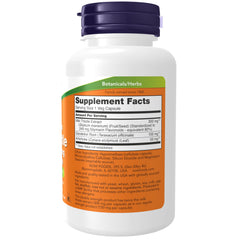 NOW Foods Silymarin bottle label showing 300 mg per capsule