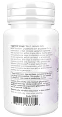 Graphic of ingredients: glutathione and ceramides