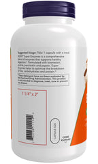 NOW Foods Super Enzymes capsules close-up