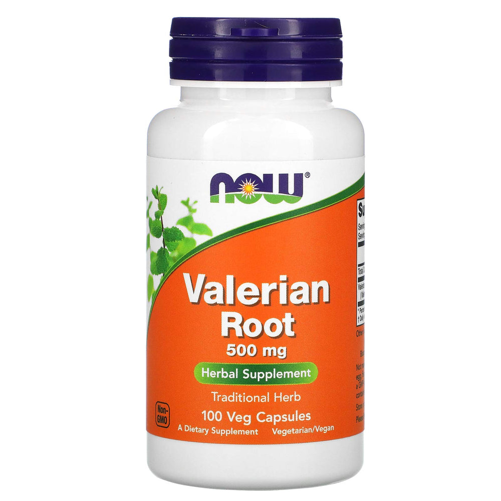 NOW Foods Valerian Root 500mg bottle