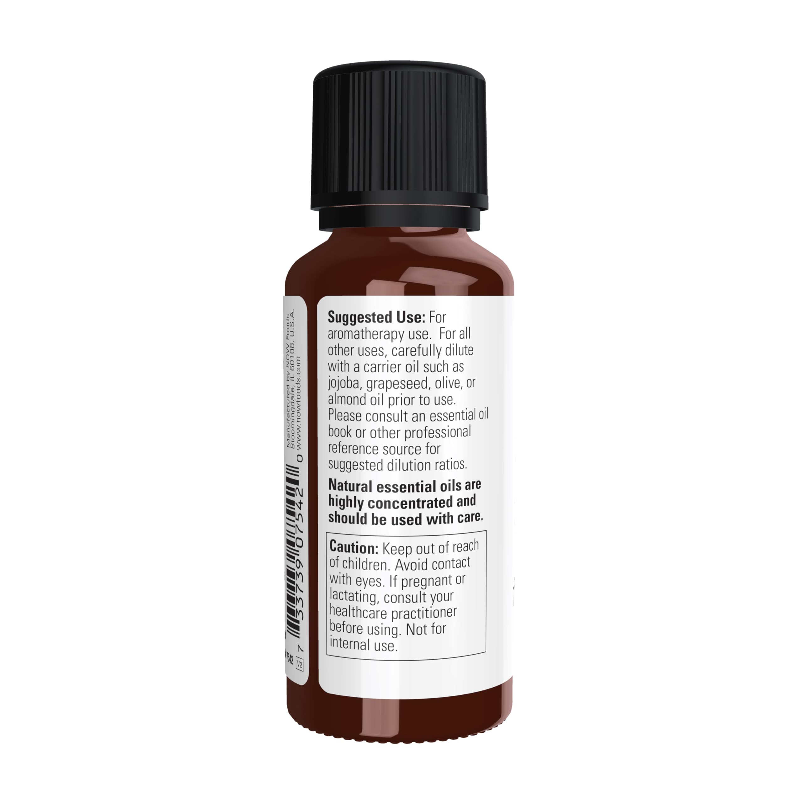 Label shows 100% pure Frankincense oil