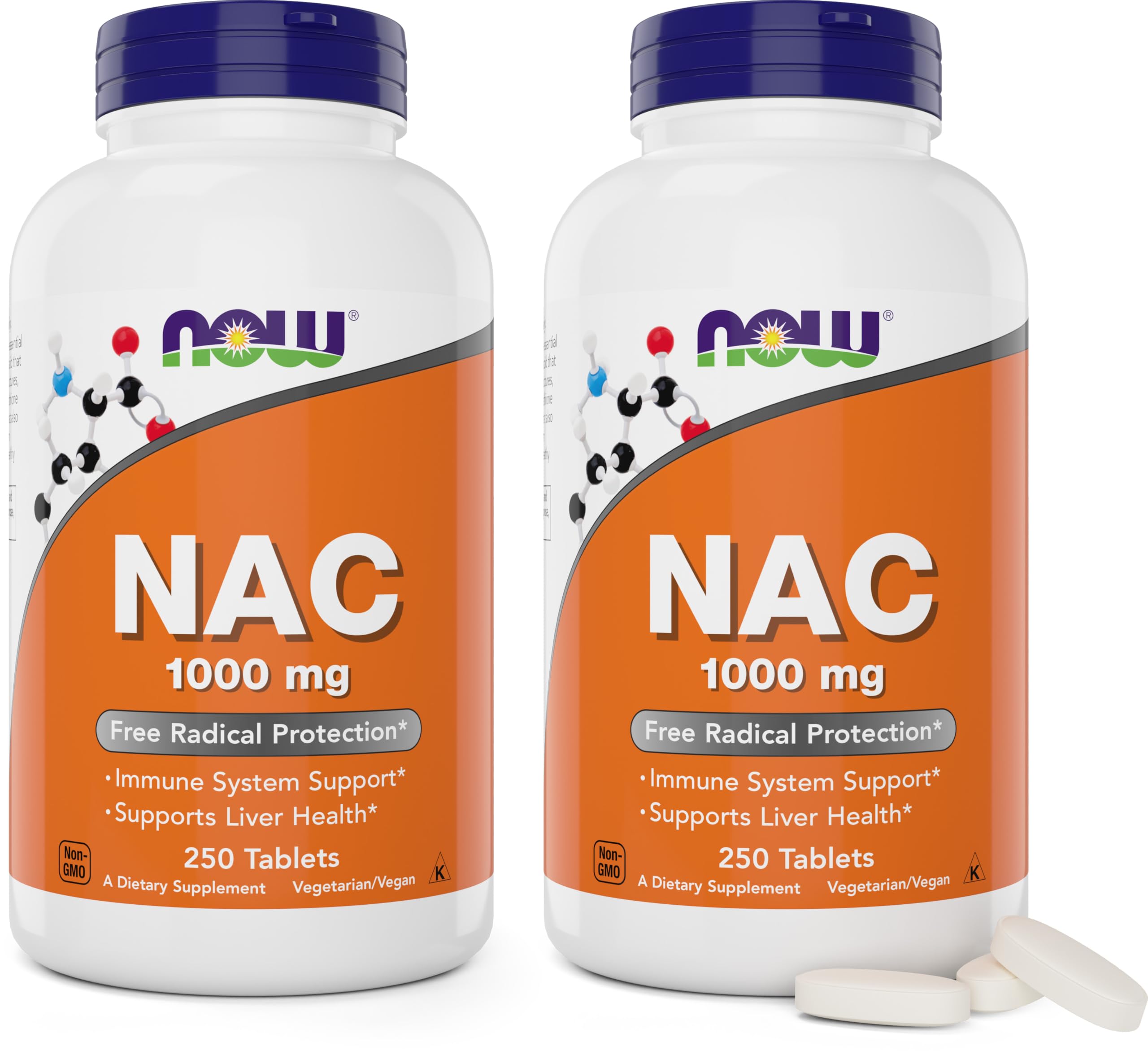 NOW Foods NAC 1000 mg bottle front view