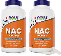 NOW Foods NAC 1000 mg bottle front view