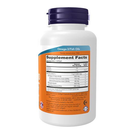 Close-up of Neptune Krill Oil 1000 mg softgel
