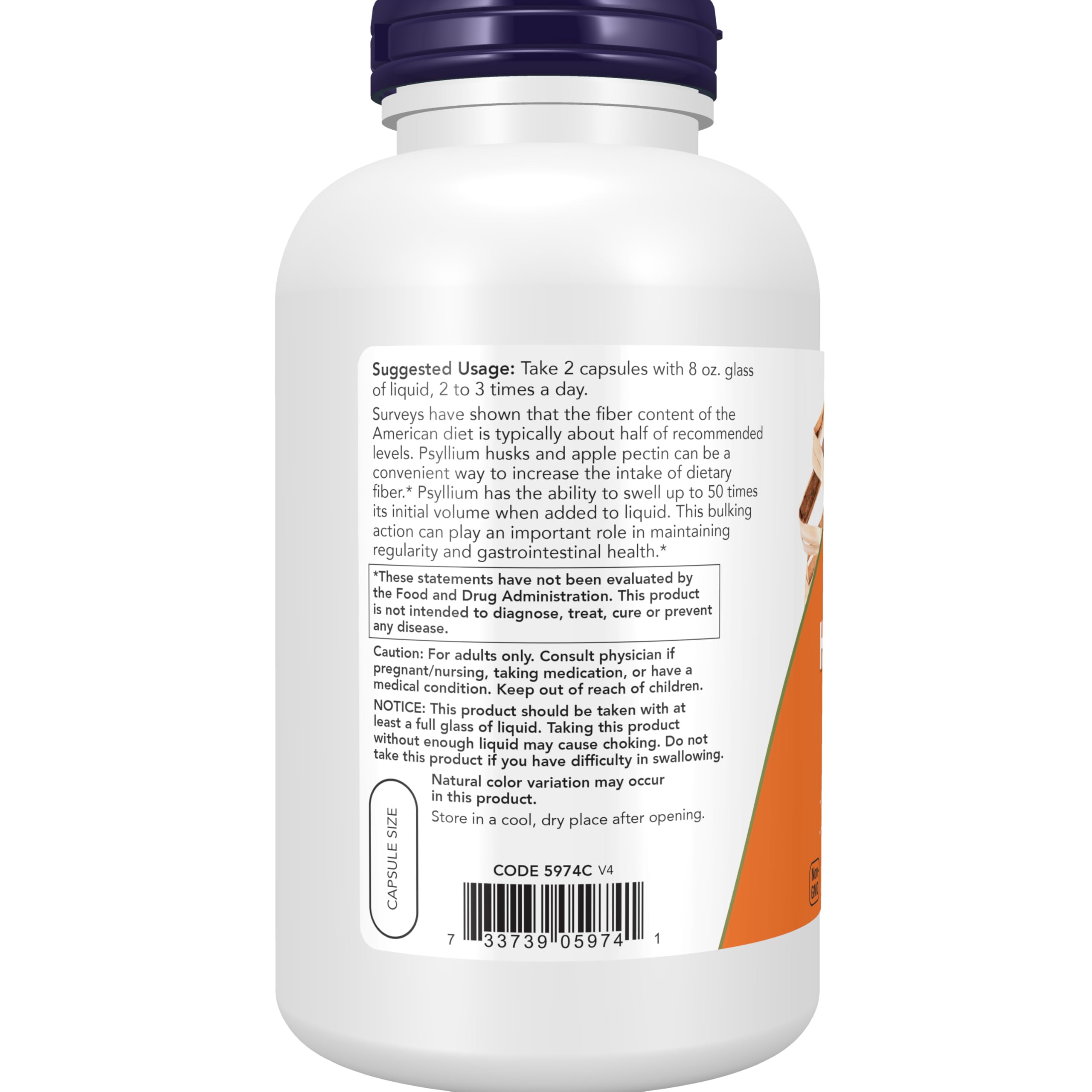 NOW Foods psyllium powder texture close-up demonstrating bulking fiber consistency for mixing